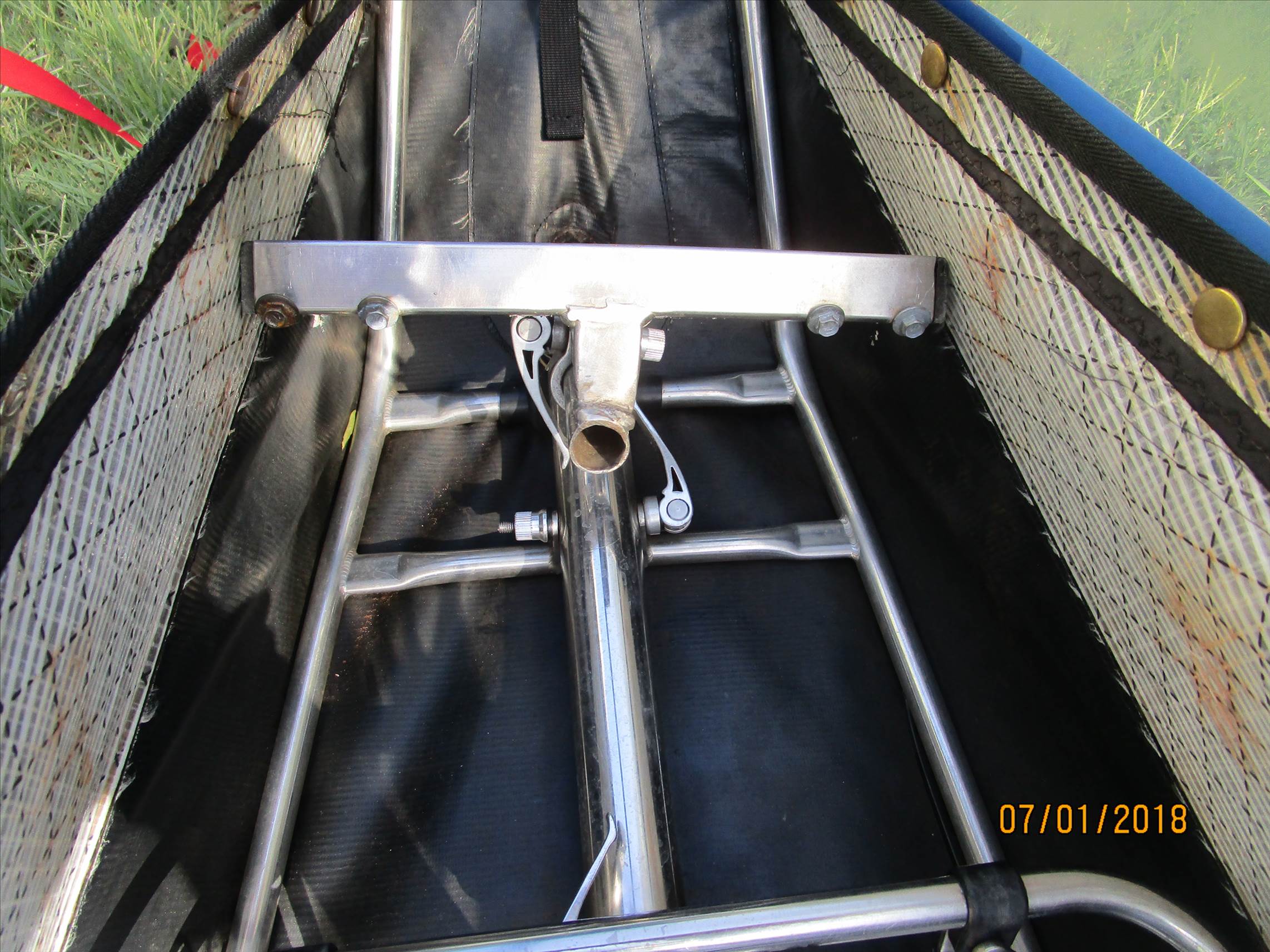 Blokart foot steering