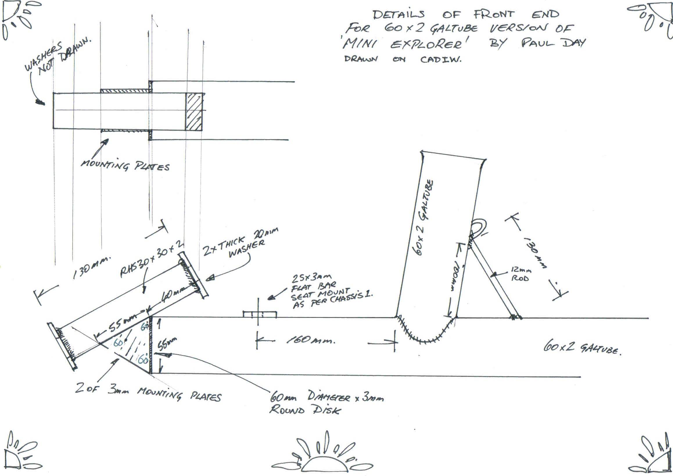 Day 3 Lefroy miniyacht build.chassis 2