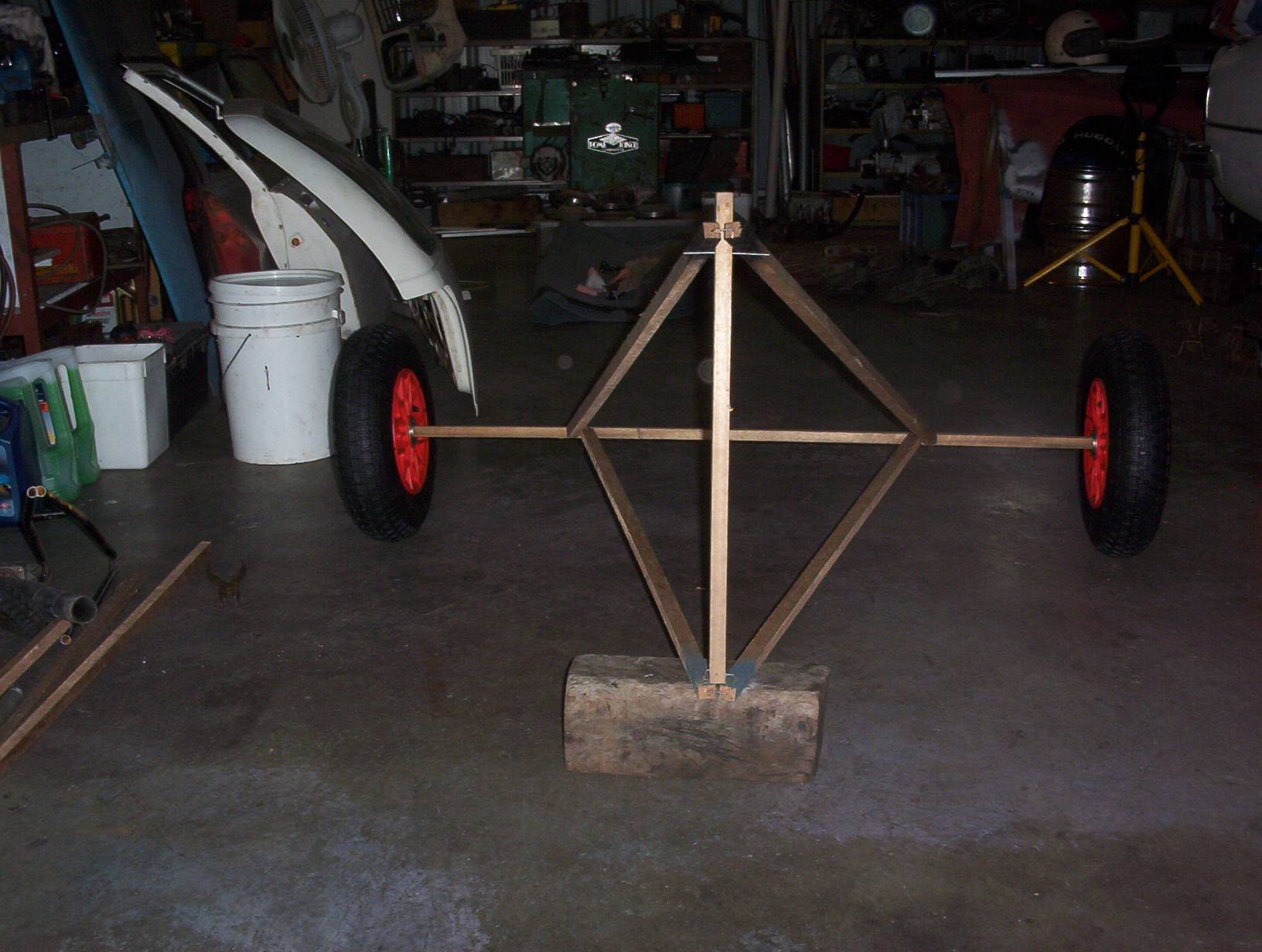 timber mock-up