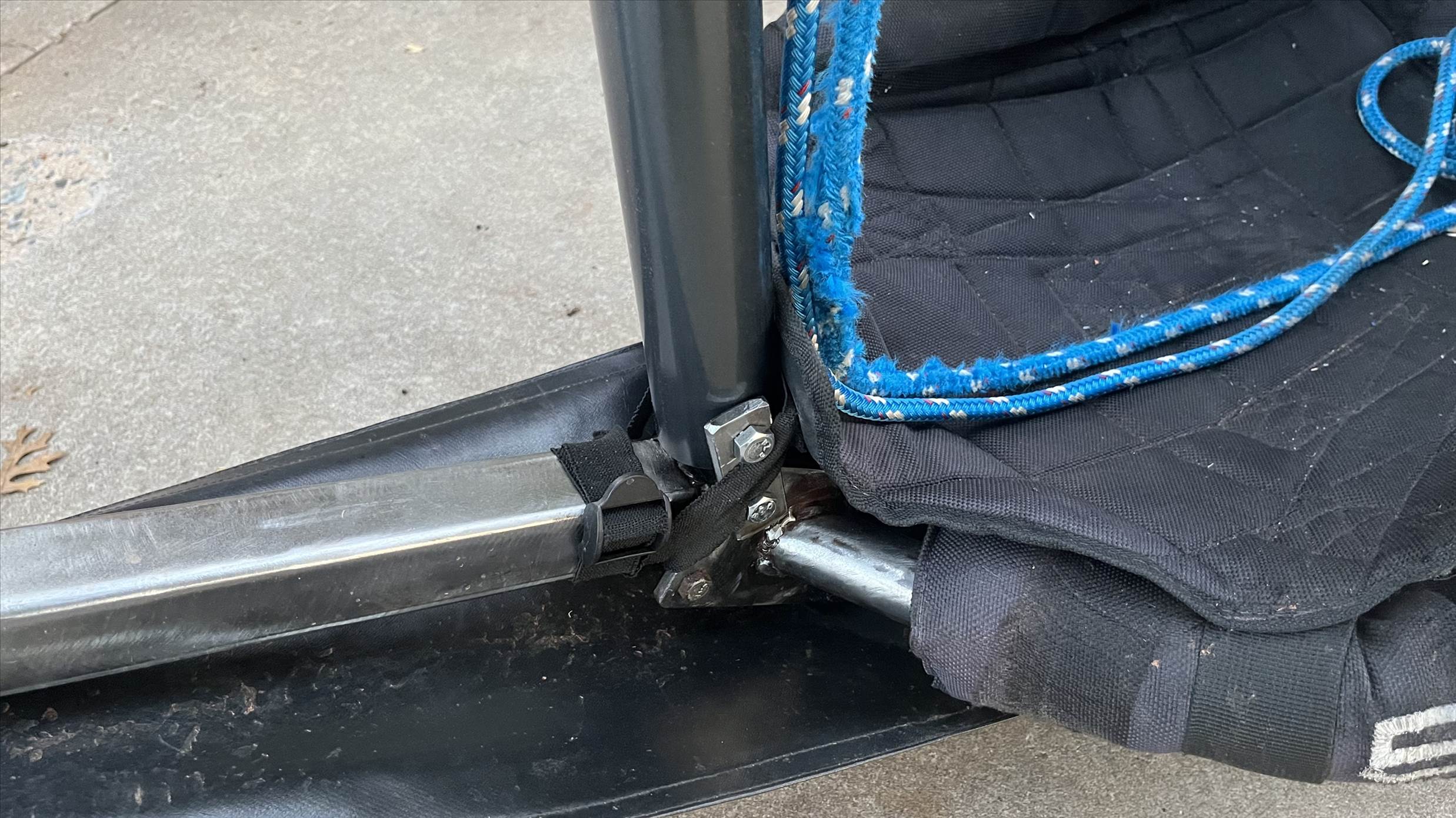 Buggy landsailer conversion