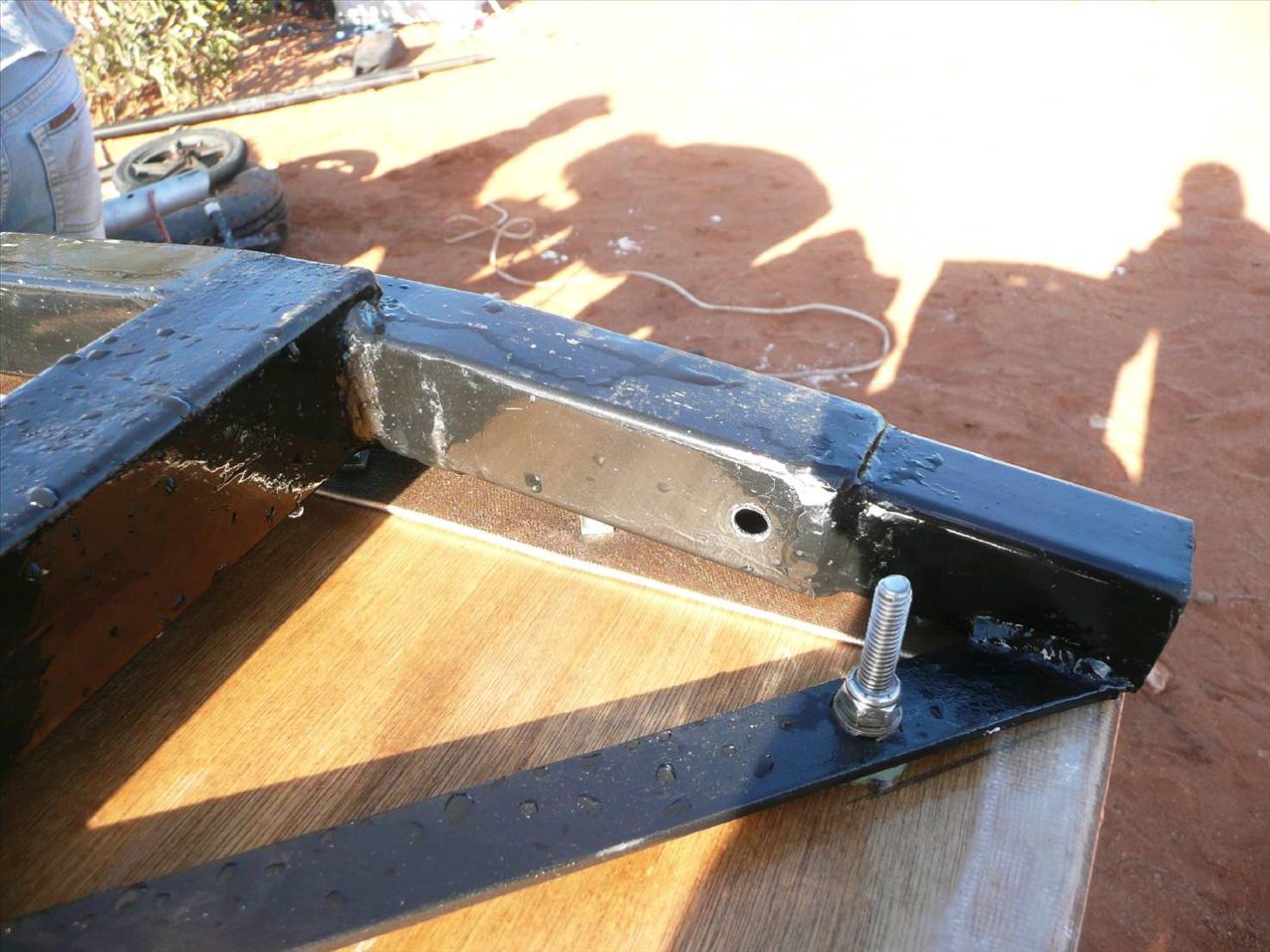 rear end
