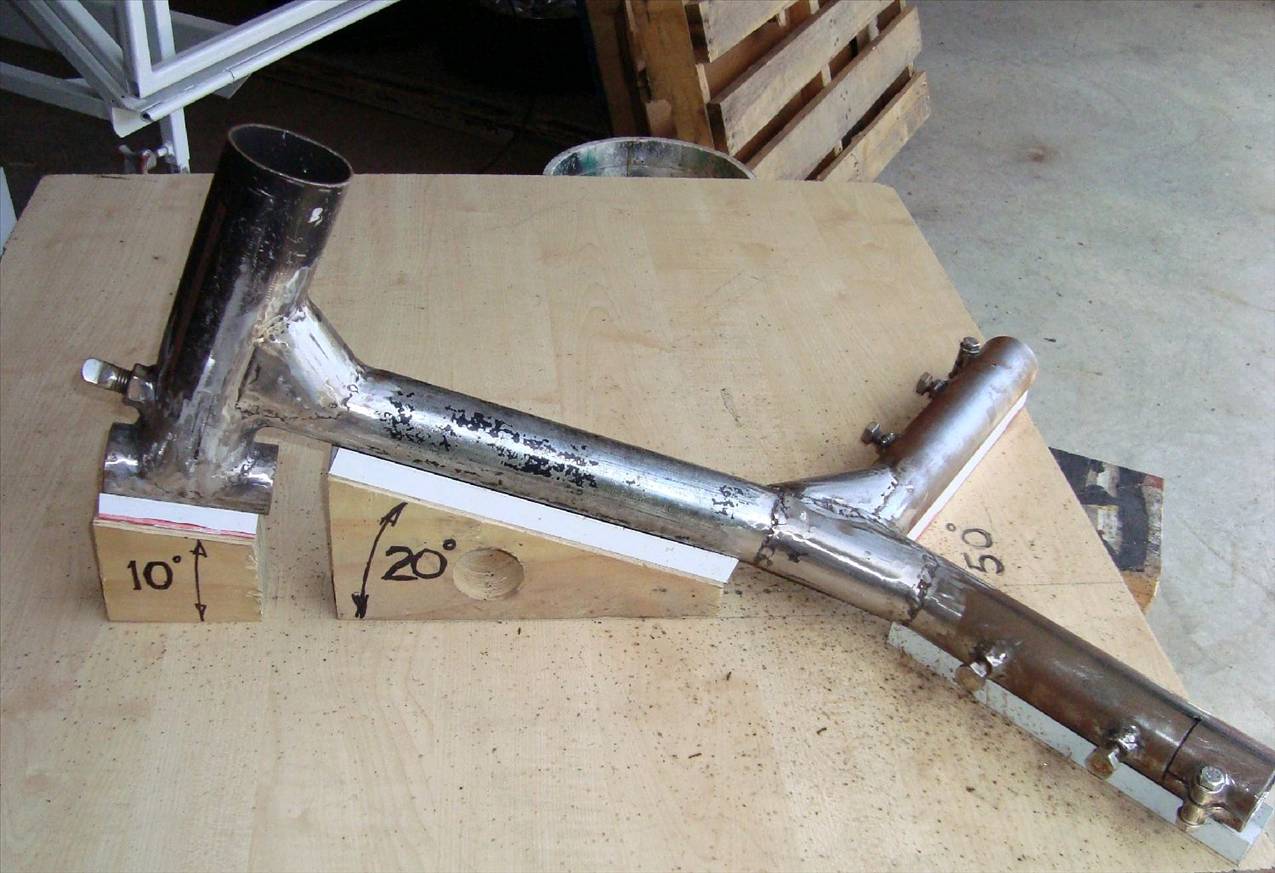 Frame welded
