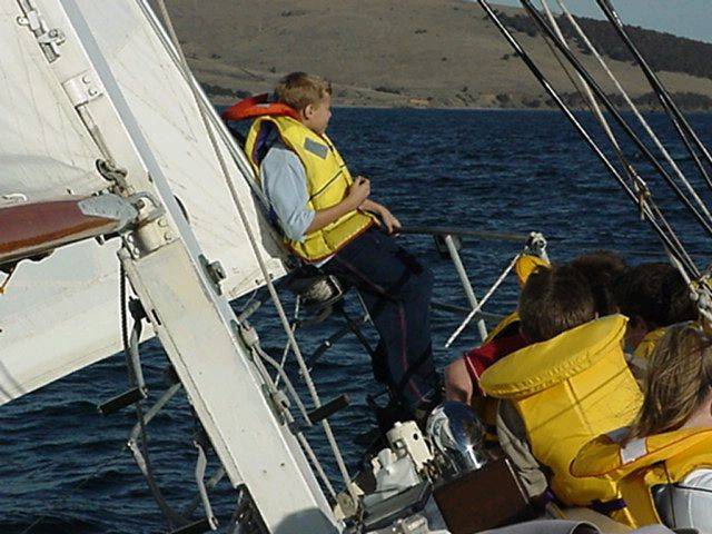sail training on Kristina
