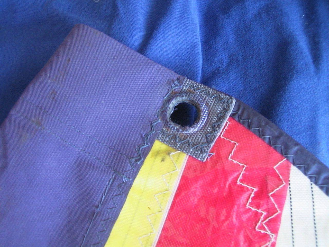 eyelet removed