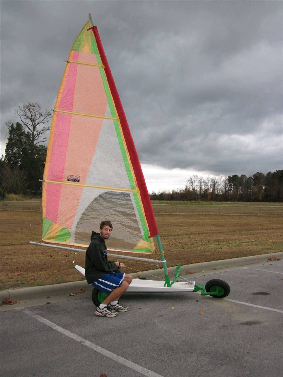 son  with yacht