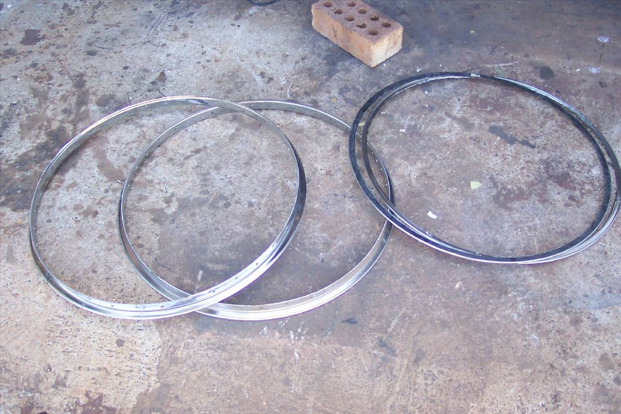 26"wheel construction