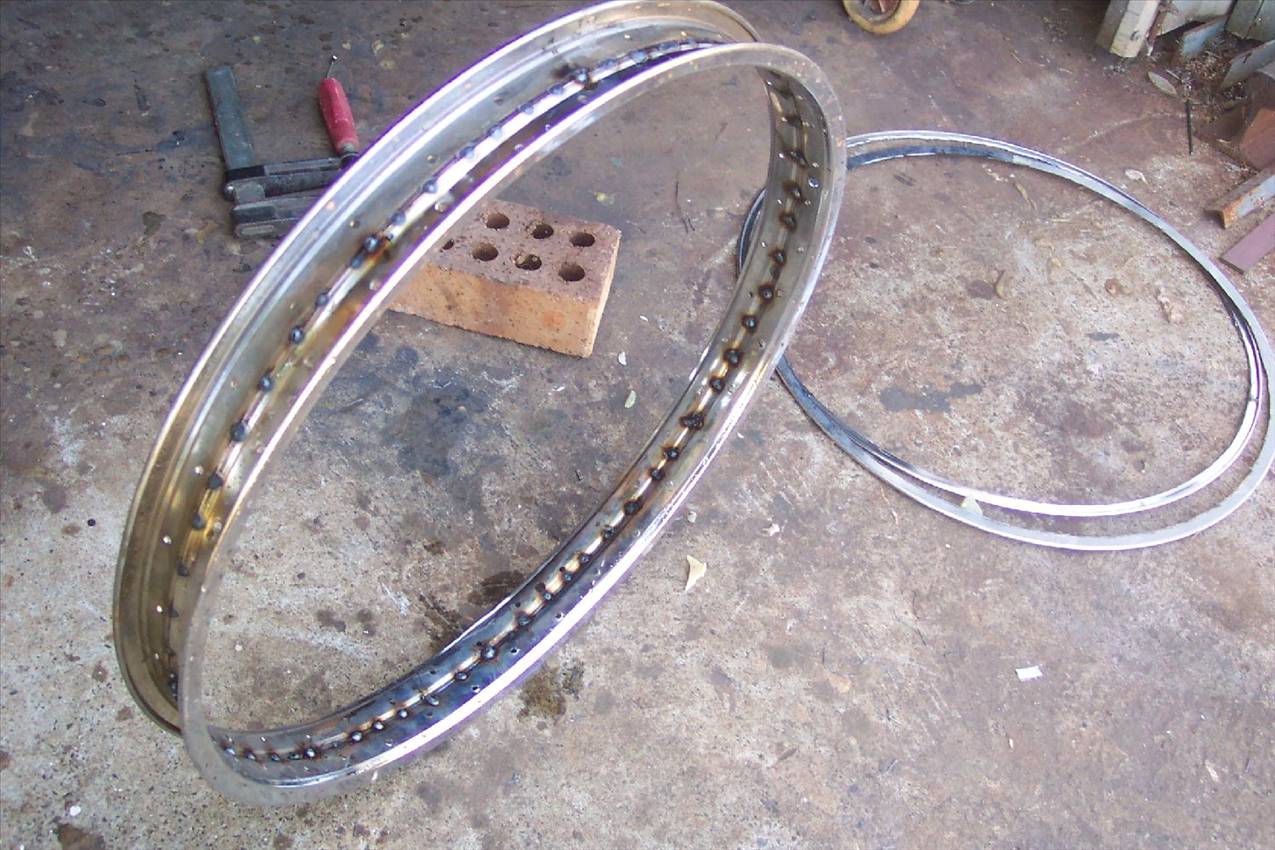26"wheel construction