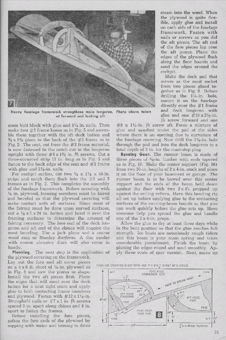 Popular Mechanics Iceyacht projects