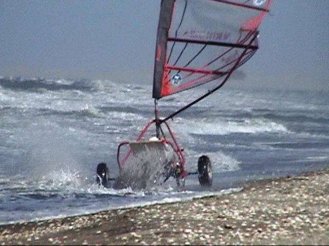LANDSAILING  EN BAHIA DE LOBOS