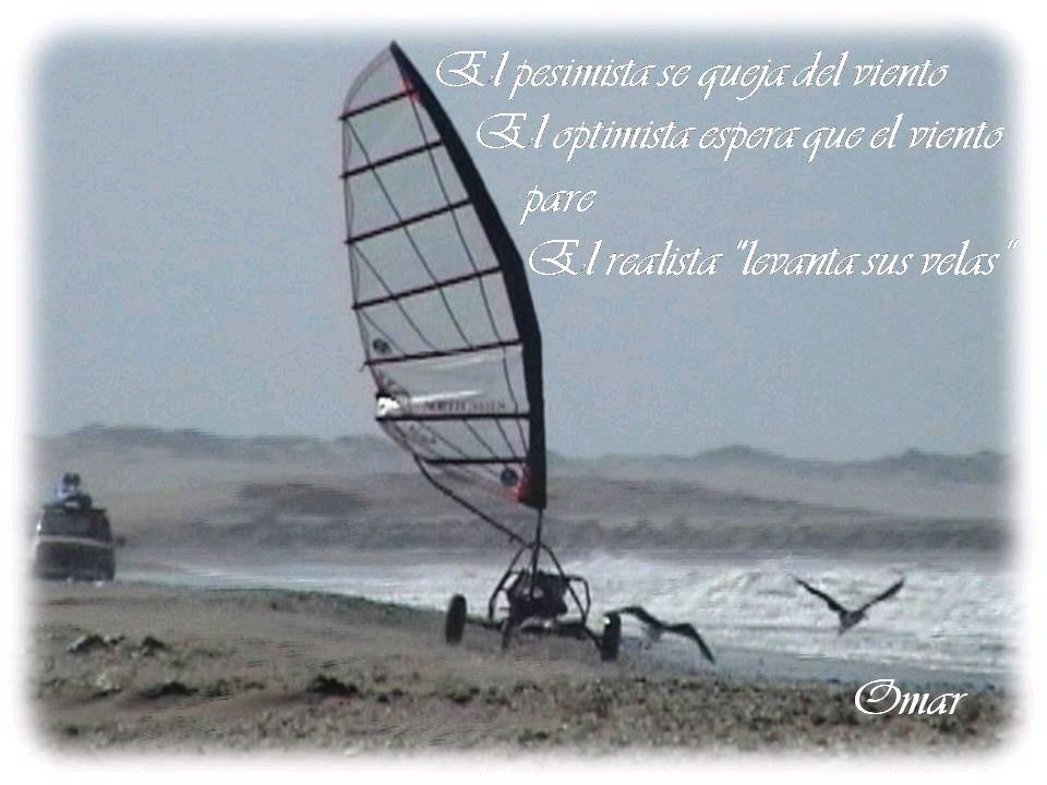 LANDSAILING  EN BAHIA DE LOBOS