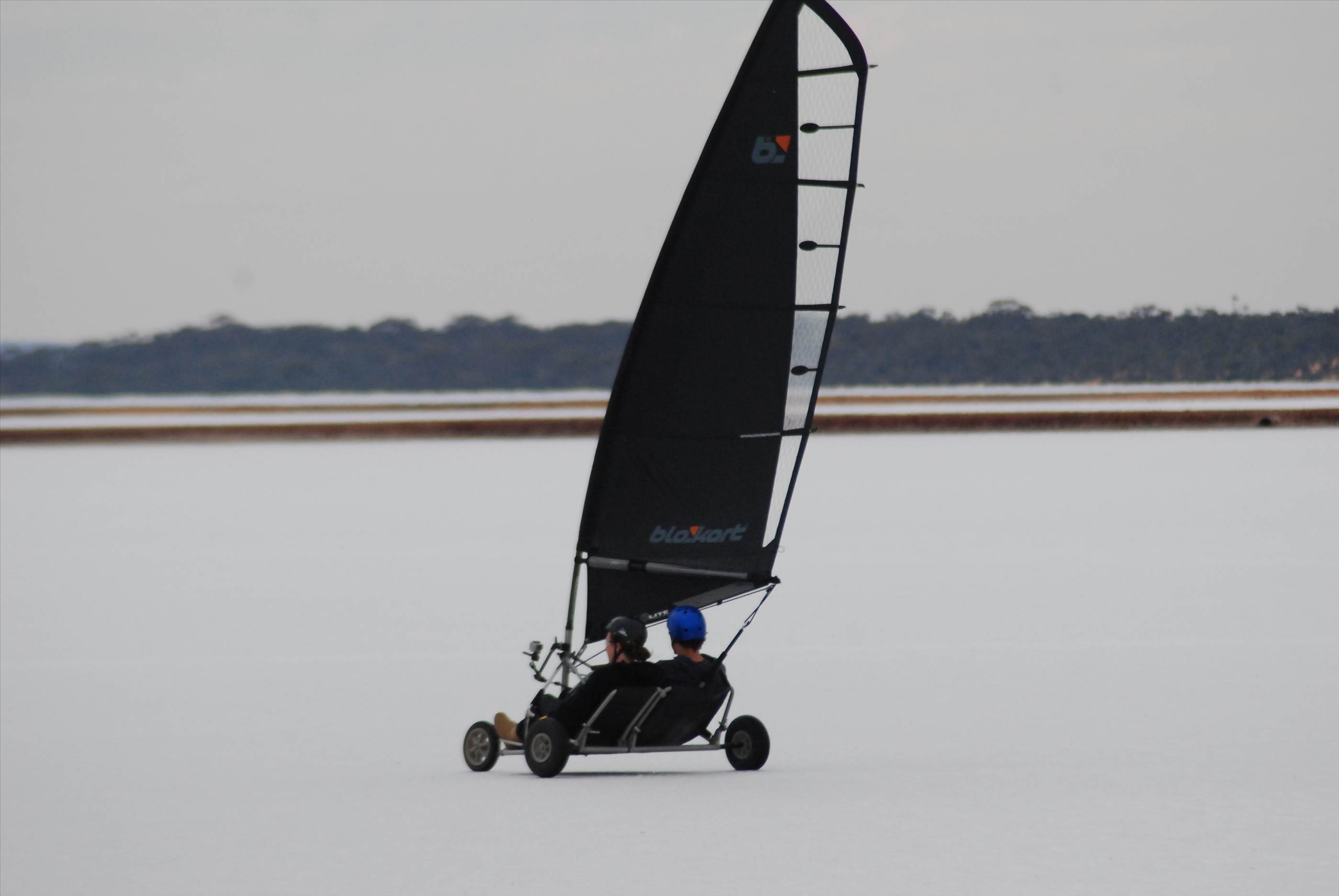 Blokart with shadow