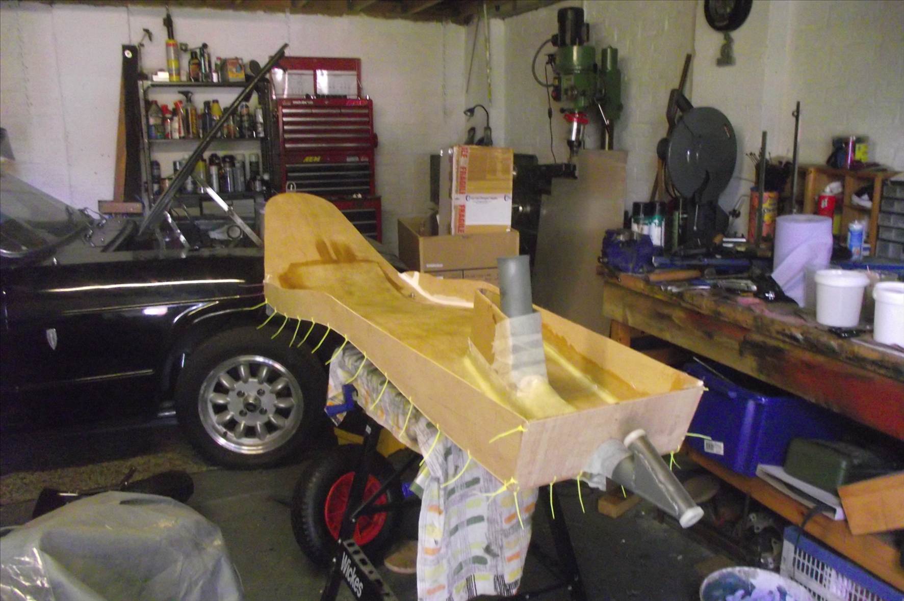Bodywork started.