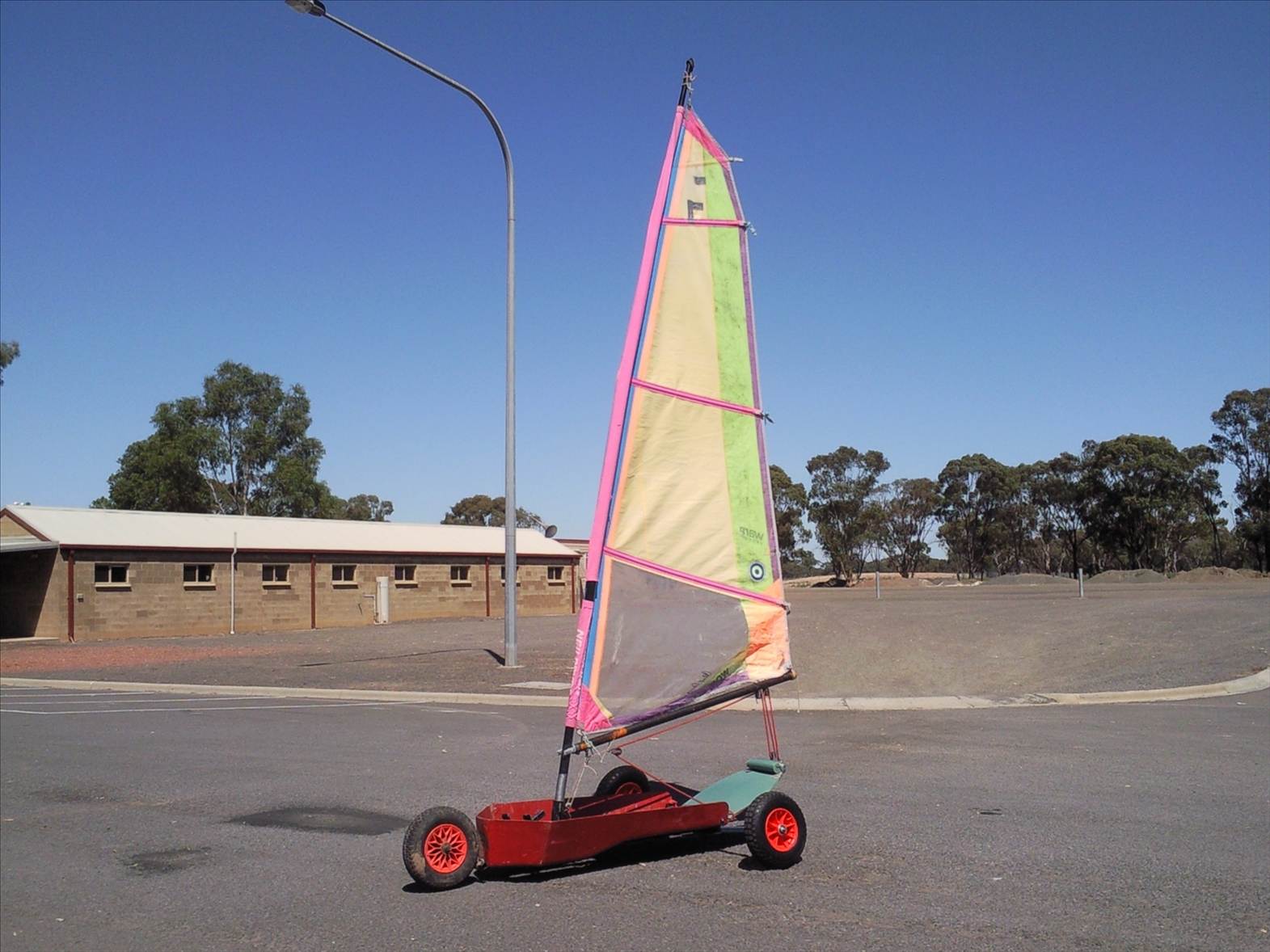 New wheels testing