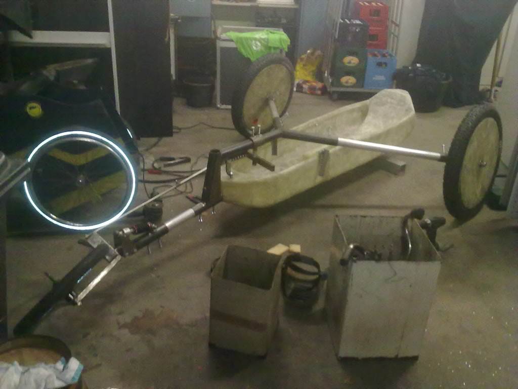 Partly assembled