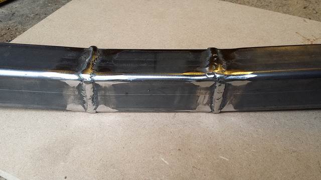 back axle welded at 4'