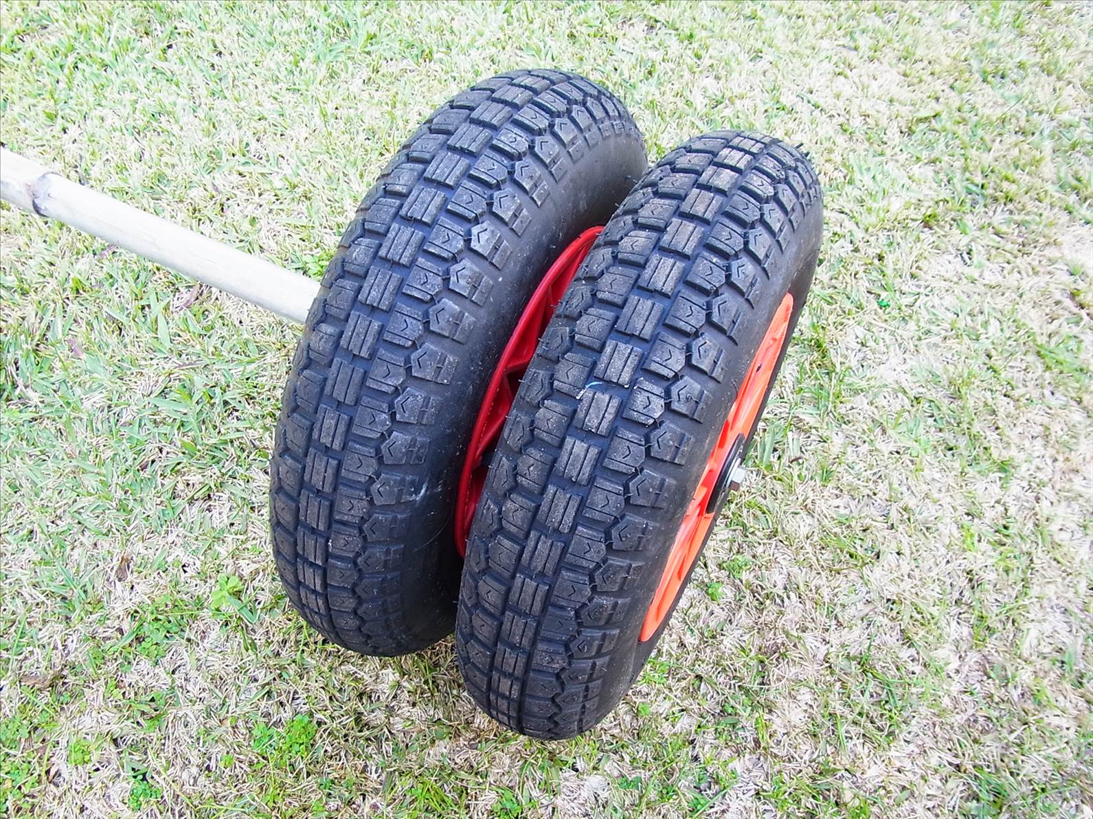 Dual Wheel Axle