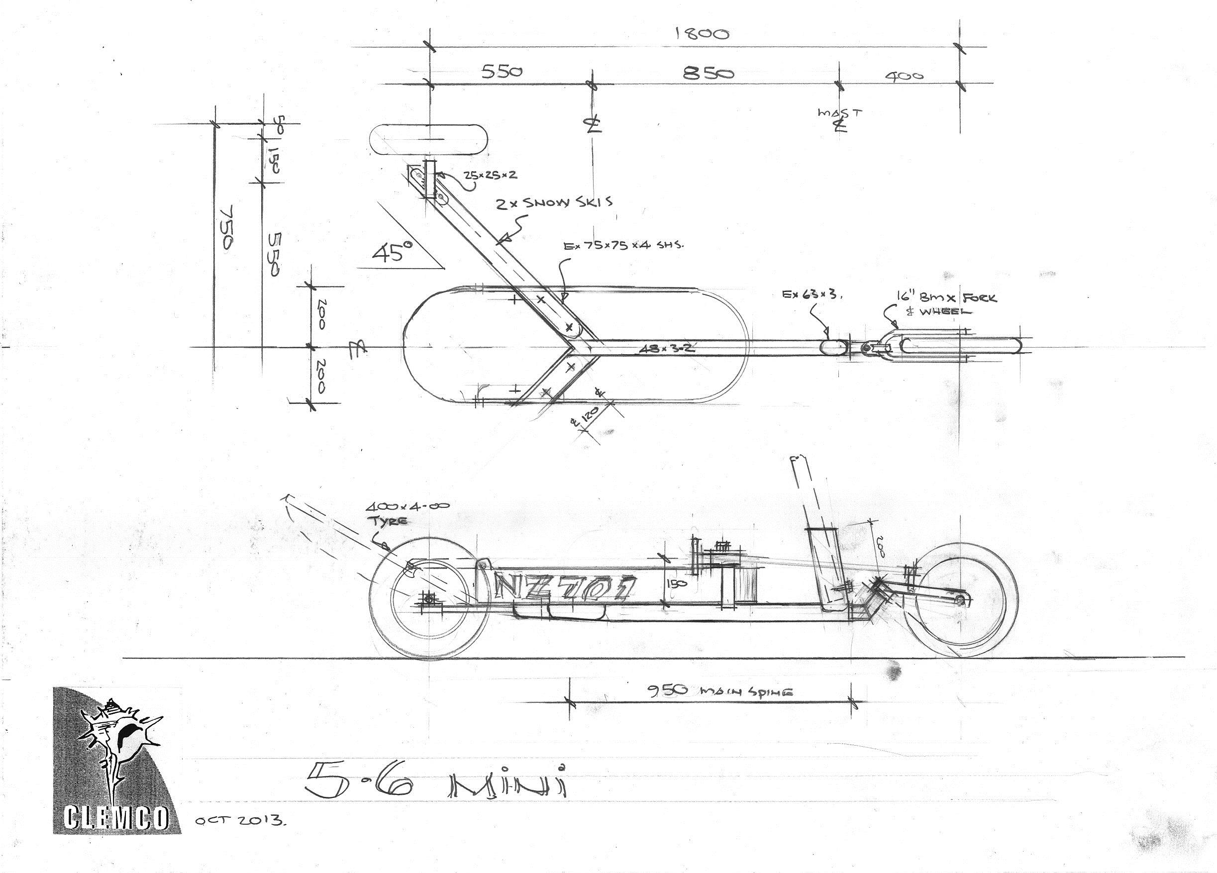 Ski Mini 5.6 re-build