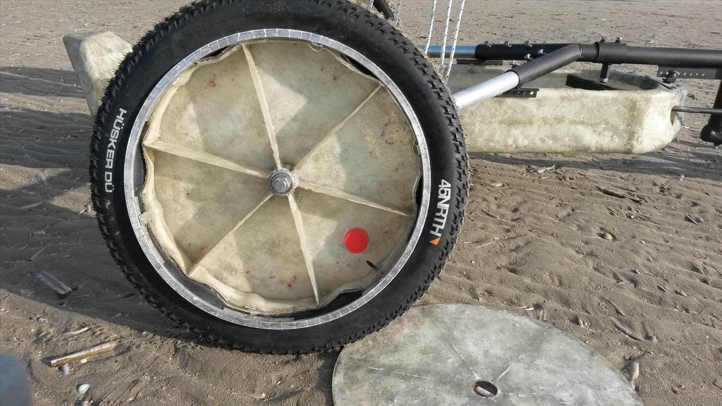 Broken wheel