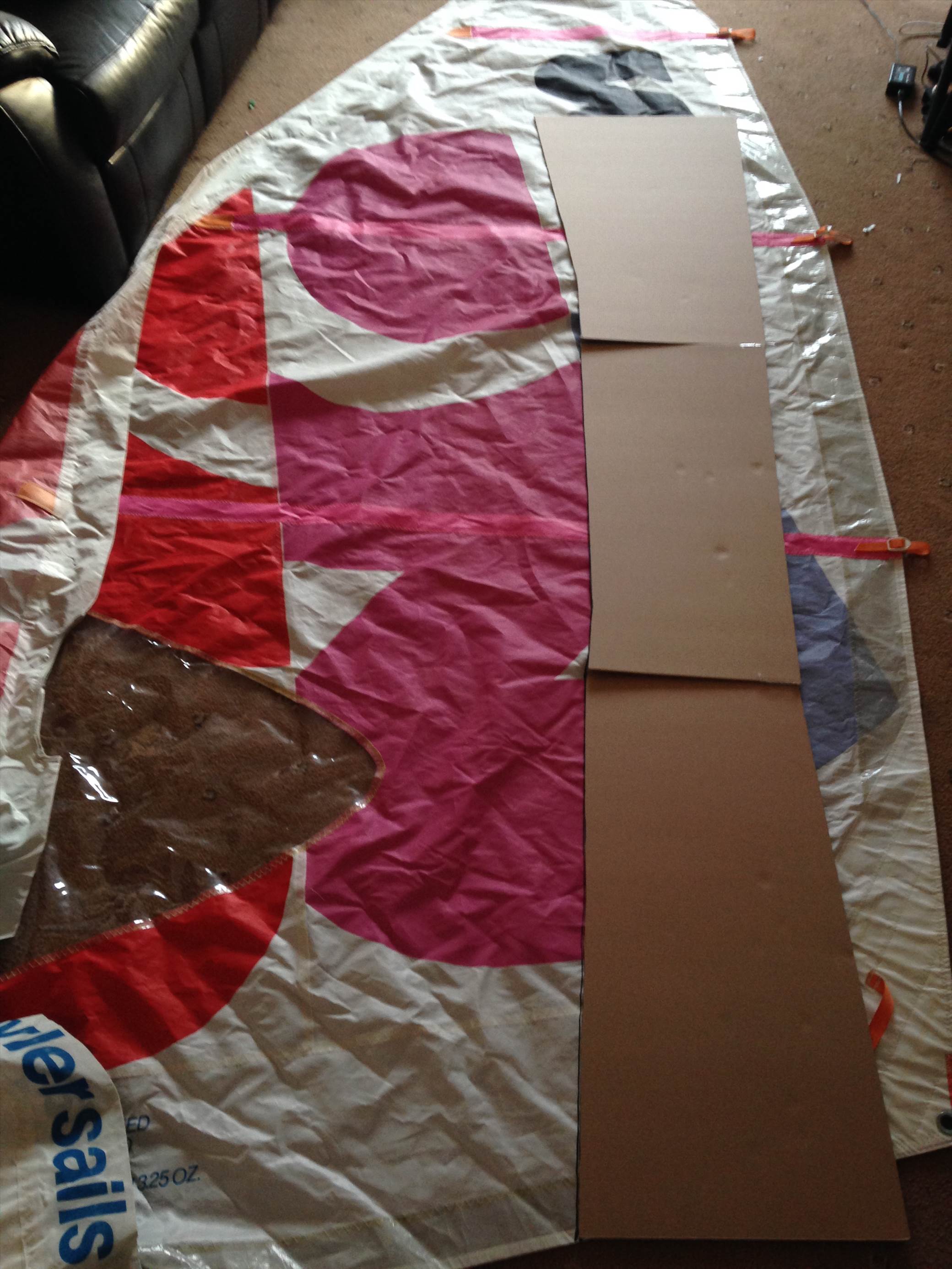 Cutting the sail
