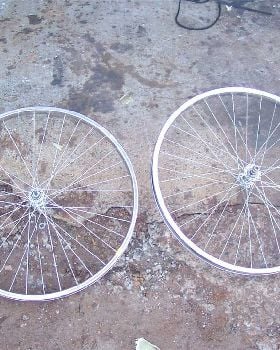 26"wheel construction