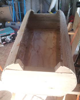 16 Second coat complete end shot