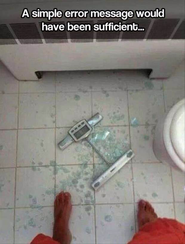 error msg