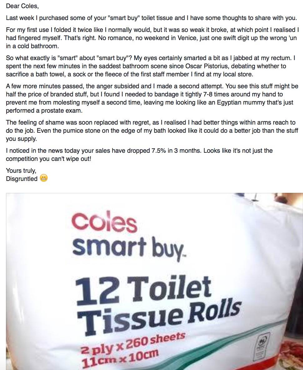 coles copy