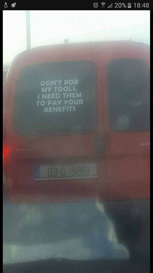 Van sign