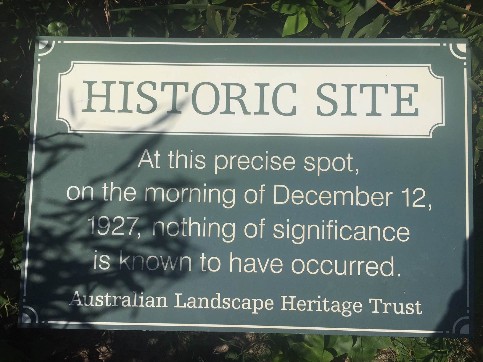 Historic Event
