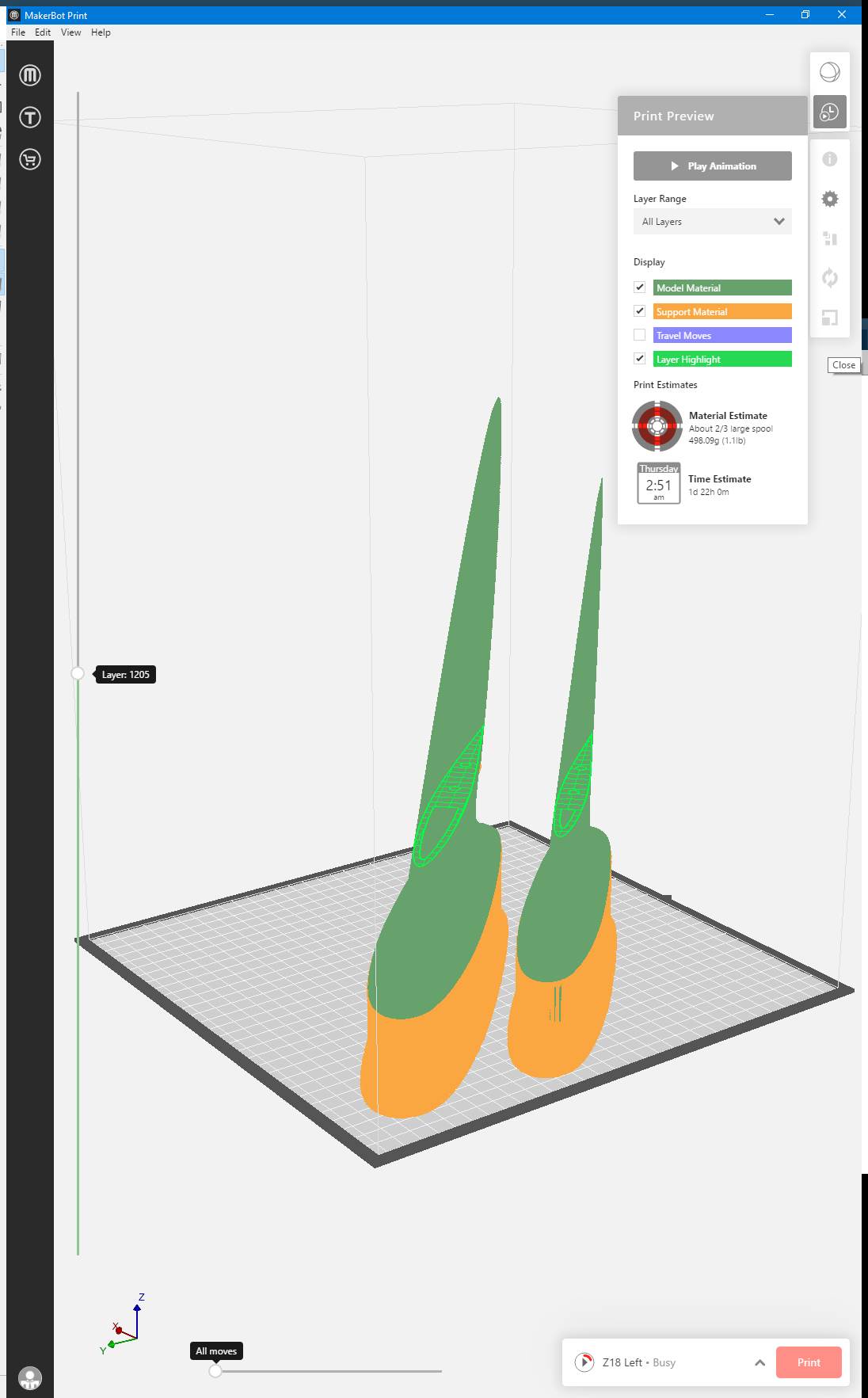3D print profiles