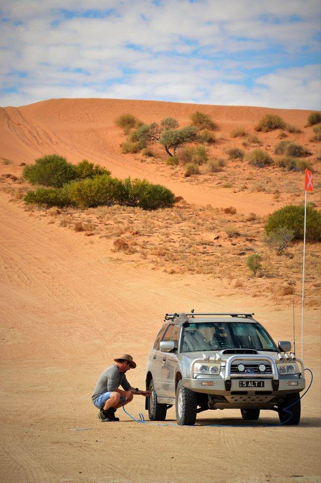 Sand Driving