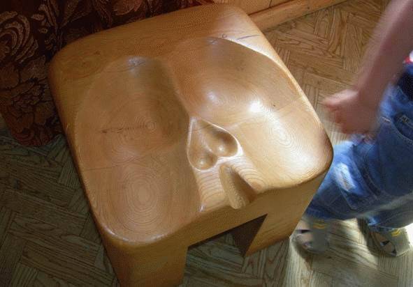 The perfect chair to sit on and watch footy