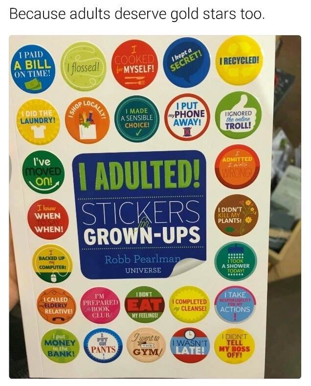 adulted stickers