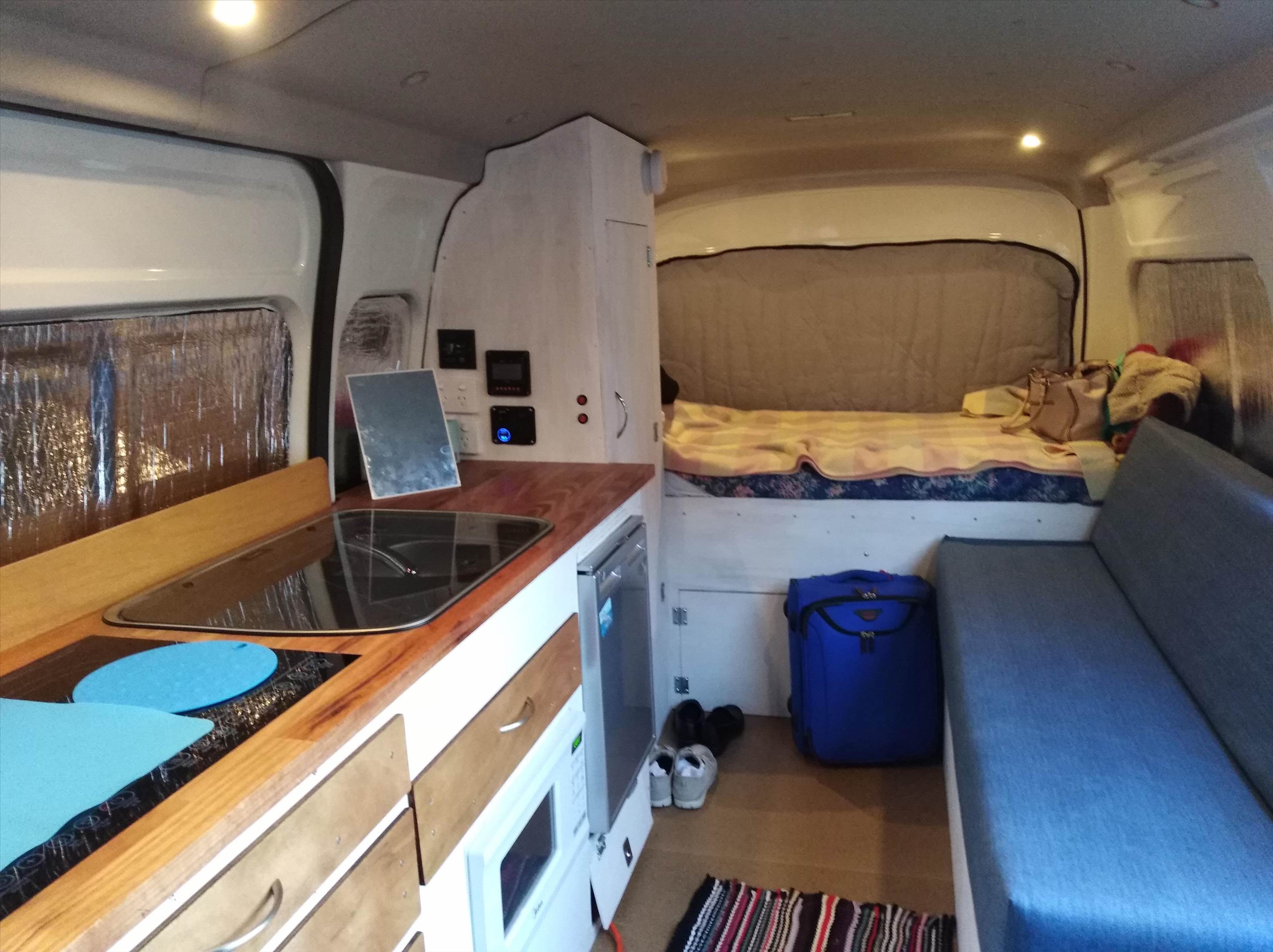 Hiace van fitout