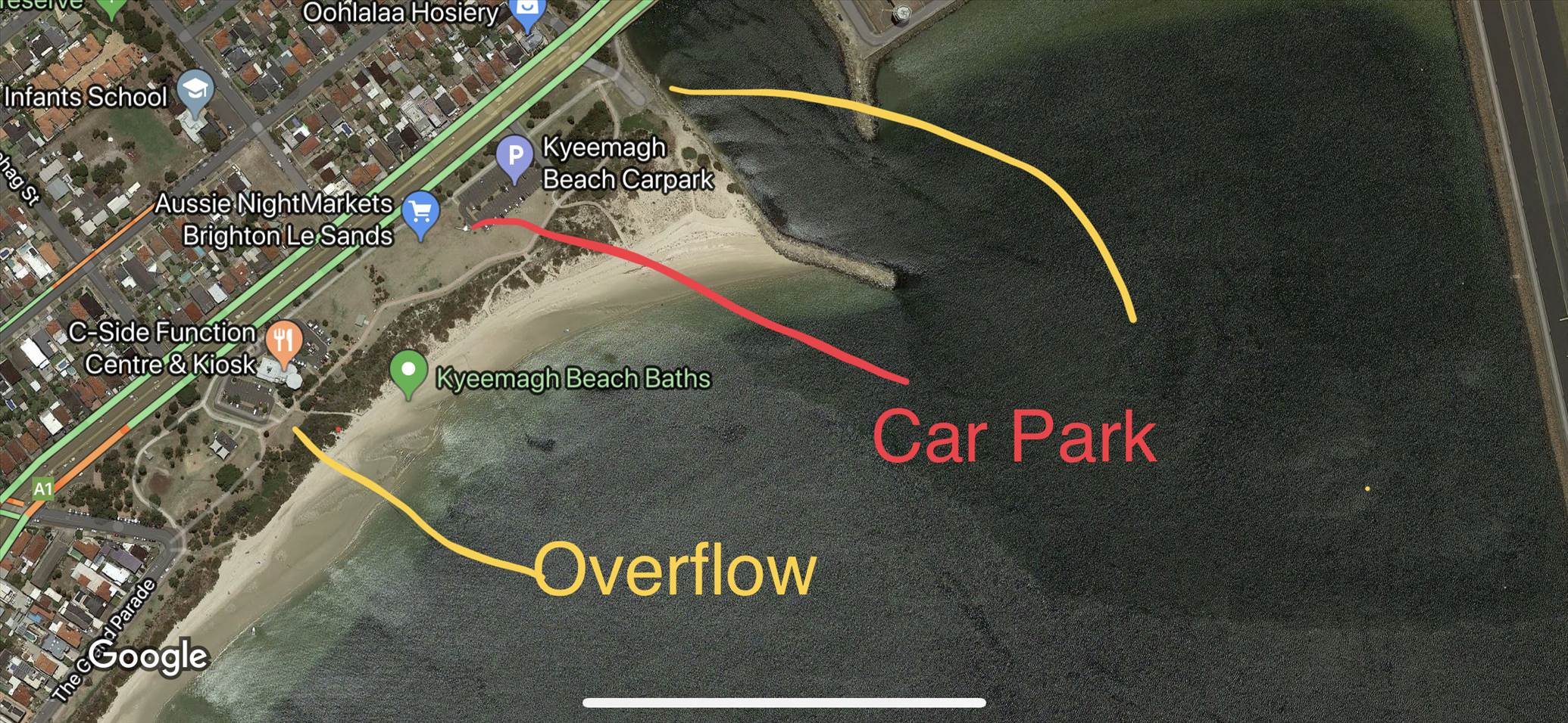 Kyeemagh Car Parking