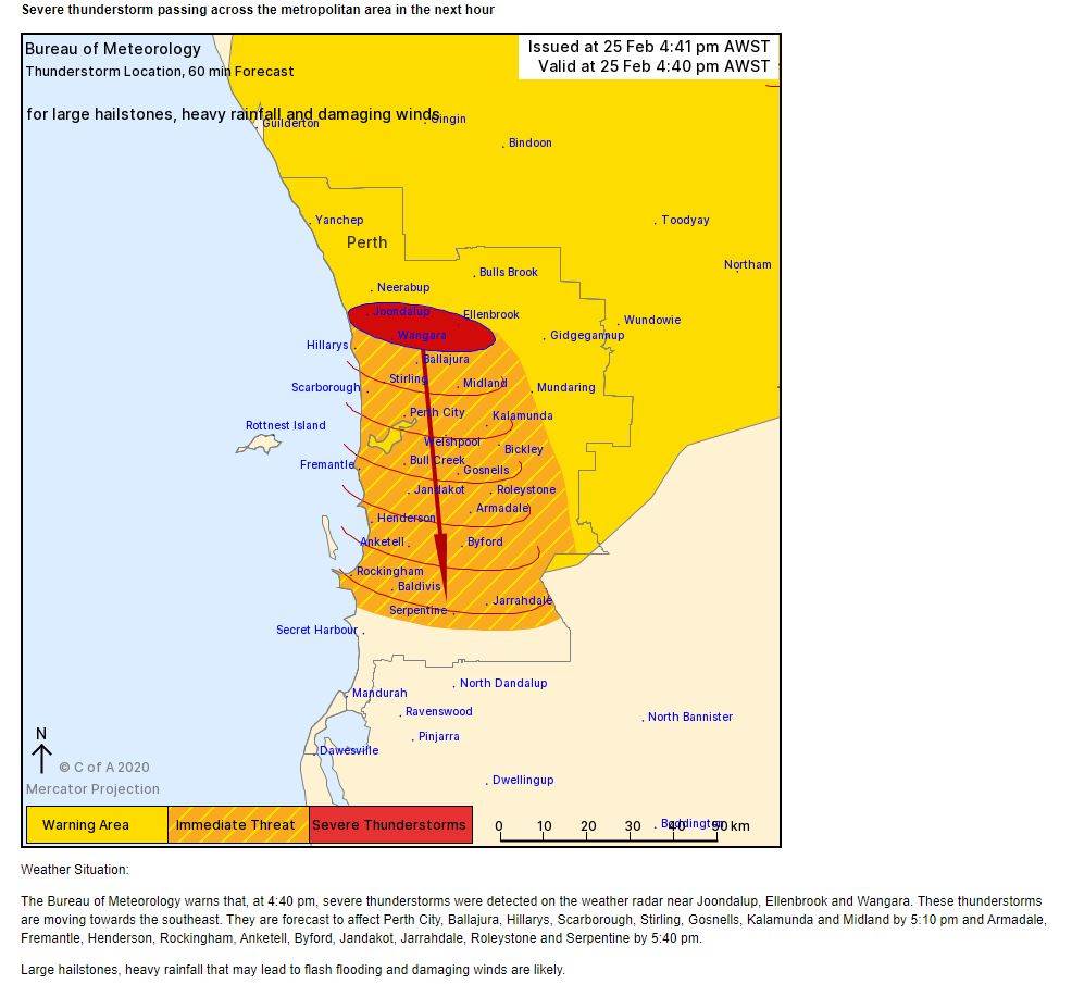 bom warning