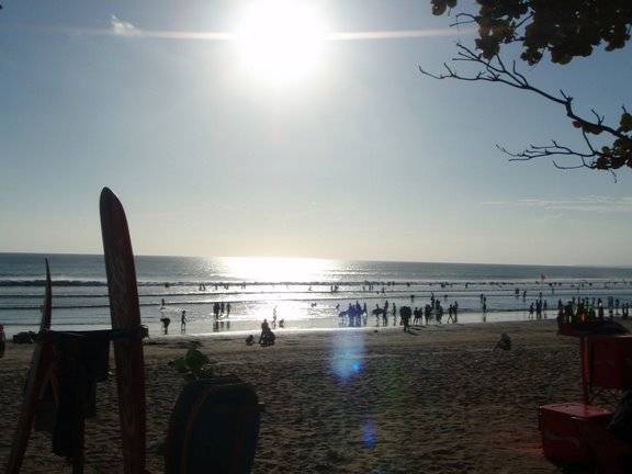 Bali surfing
