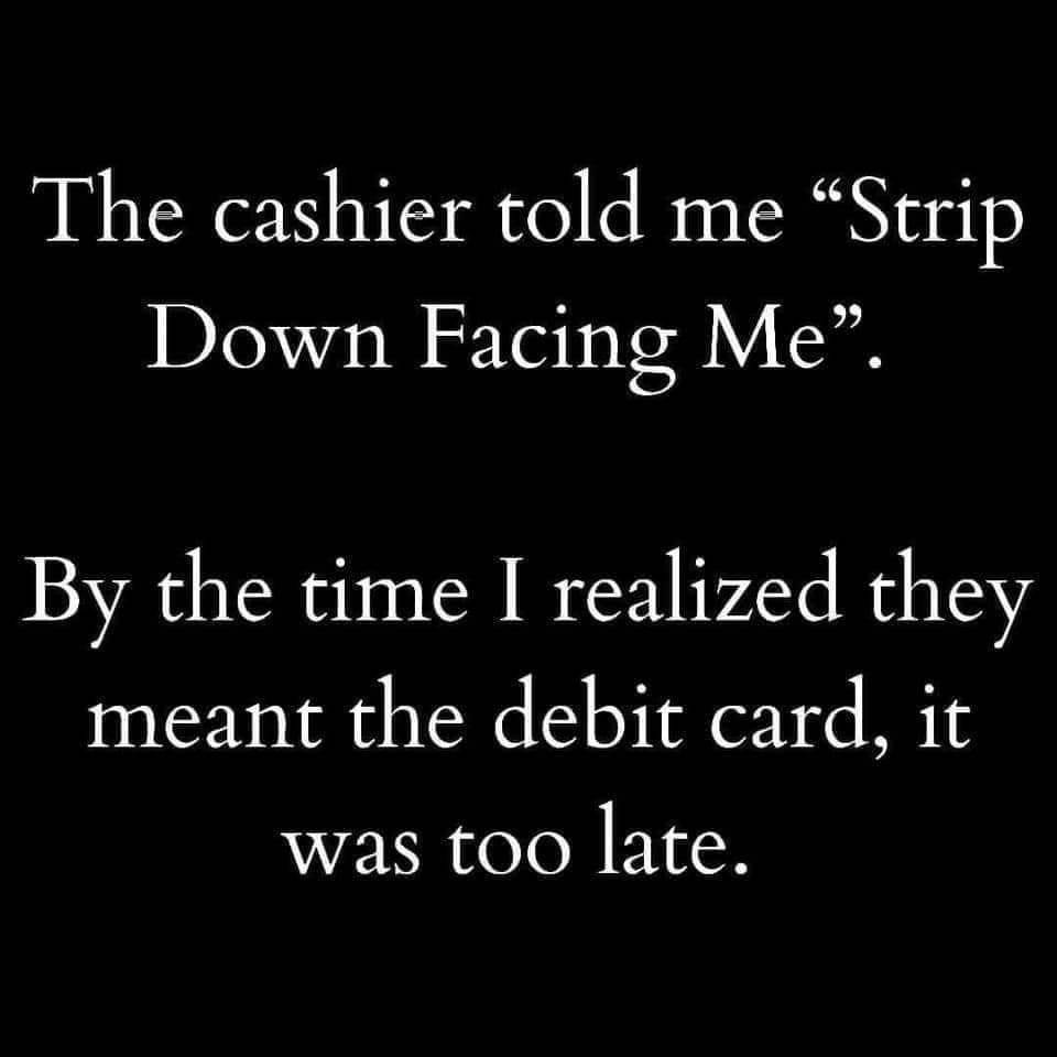 strip down