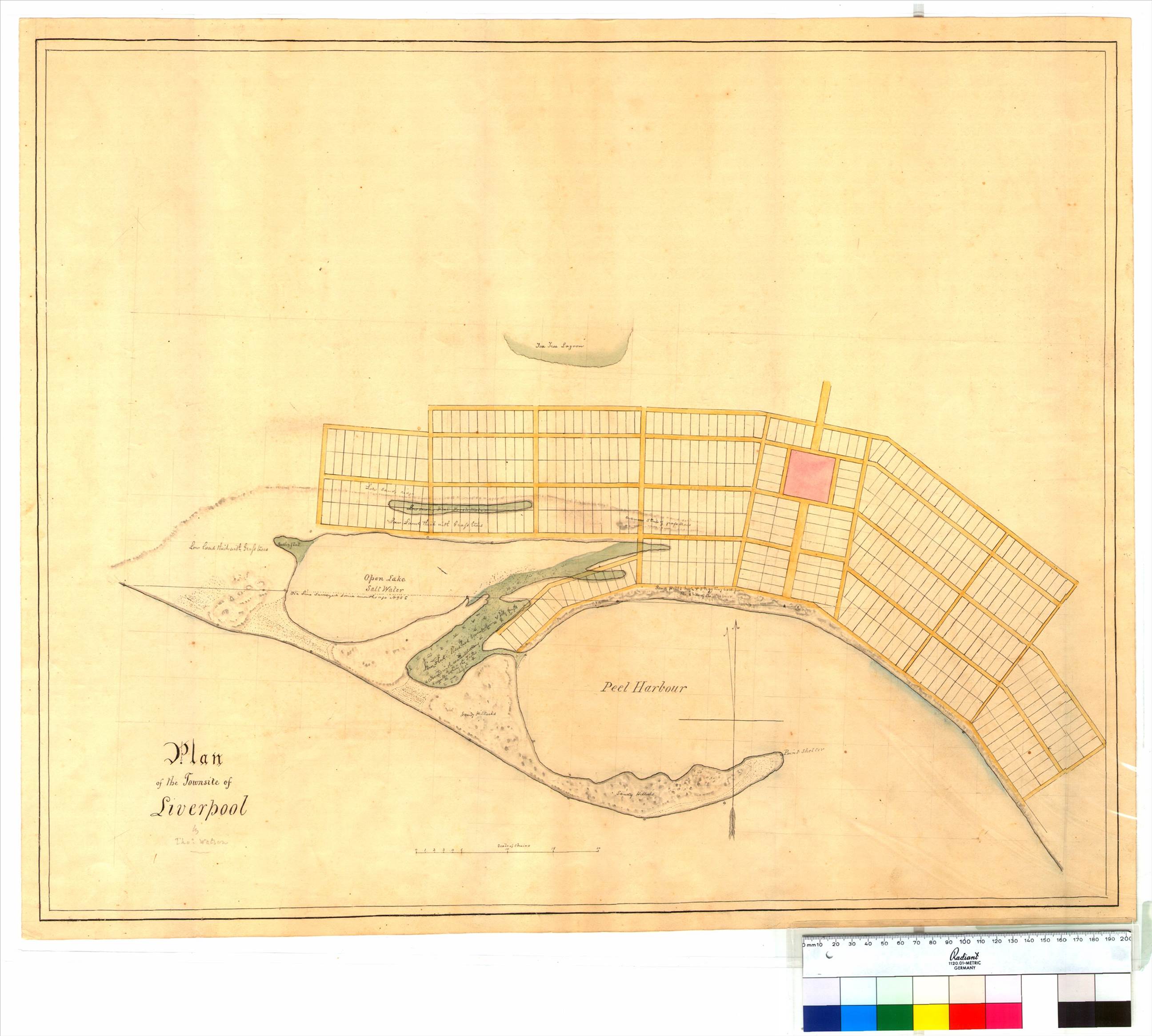 Safety bay pond in late 1800s