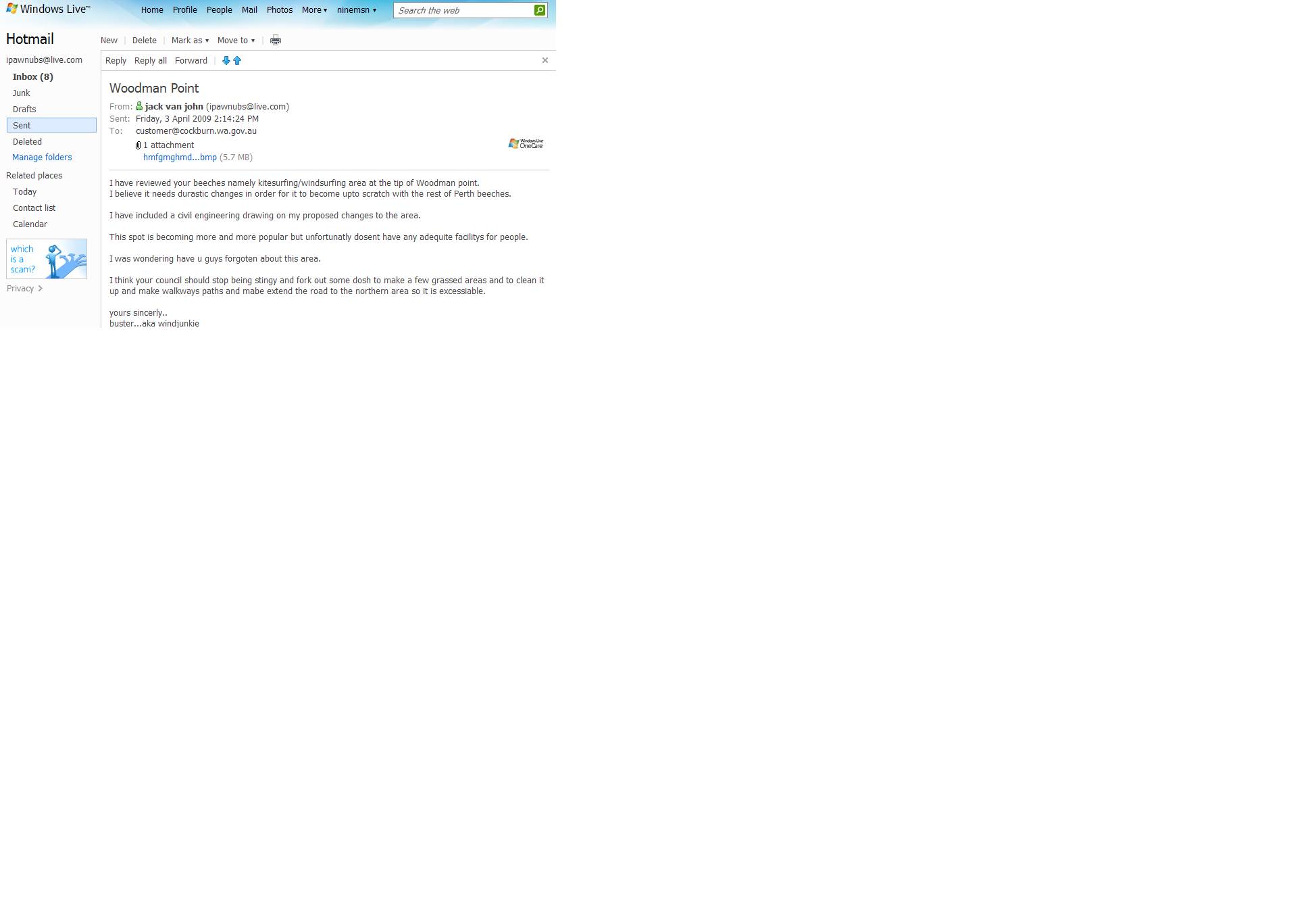email coc