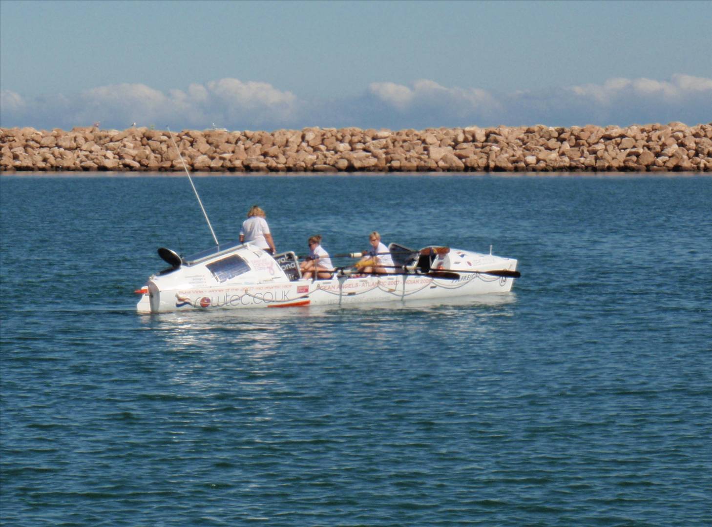 chik rowers heading to Africa
