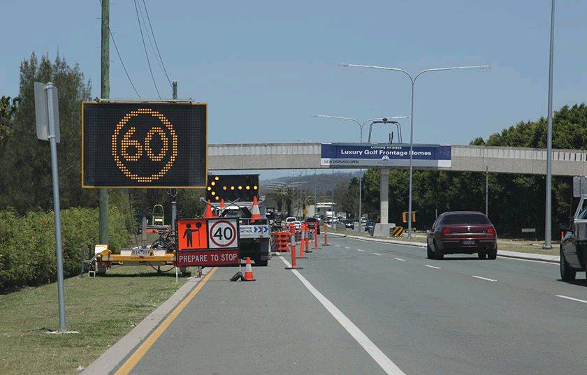 GoldCoast roadwork signs....WTF?!