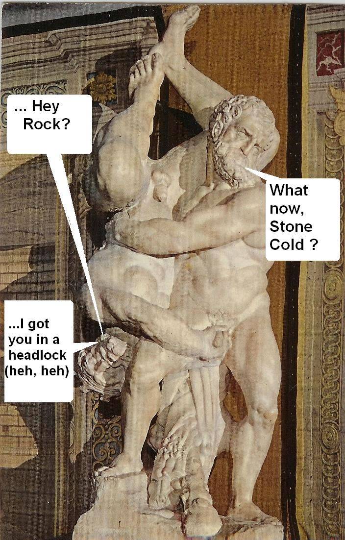 statue wrestlers 002