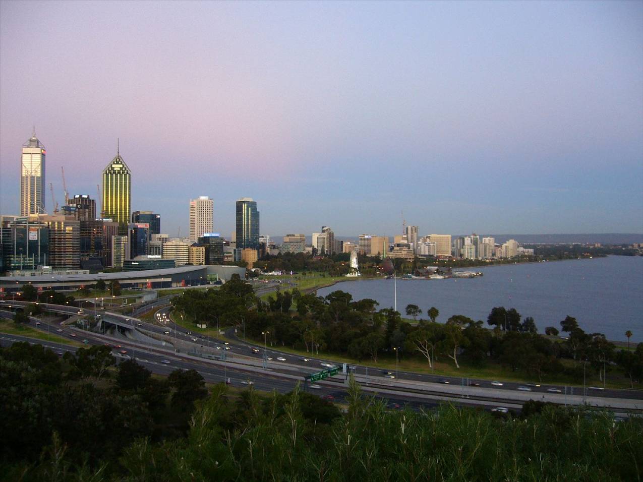 Perth by night