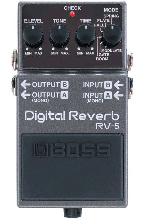 PEDALE+BOSS+REVERB+RV+5