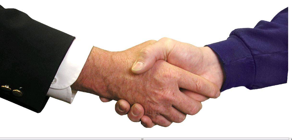 hand shake
