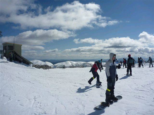 Snow boarding