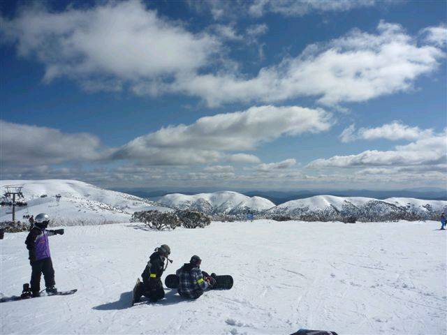 Snow boarding