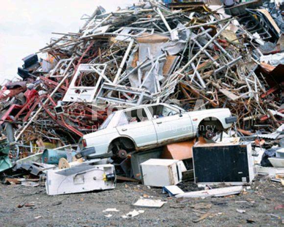 rubbish tip