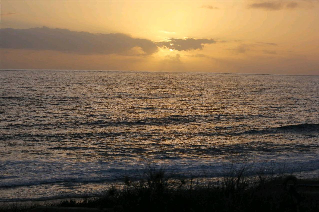 ash cloud sunset